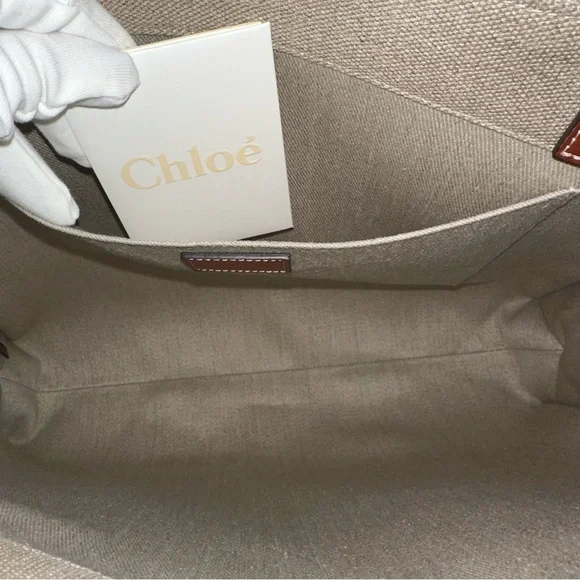 ❌SOLD❌Chloé Woody Large Tote (NWT) + Dustbag - Picture 3 of 10